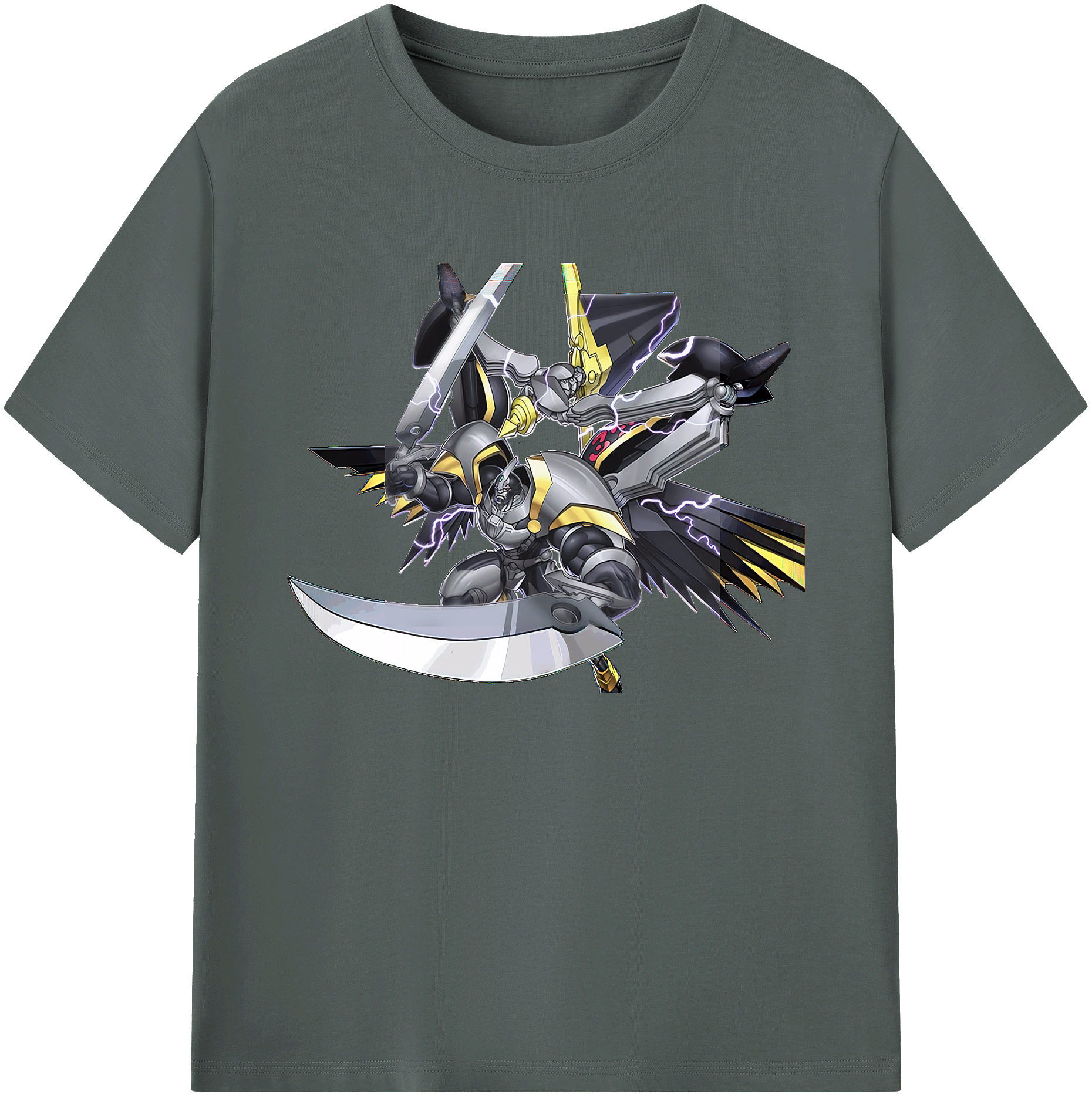 （画像用） 遊☆戯☆王 Yu-Gi-Oh! 綿100％ メンズ半袖Tシャツ｜肌触りやわらか＆通気性